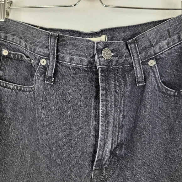 Madewell the perfect vintage black distressed jeans - Picture 13 of 15